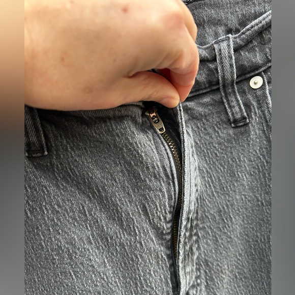 Madewell The Perfect Vintage Jean, Grey, Size 32 - Picture 7 of 12